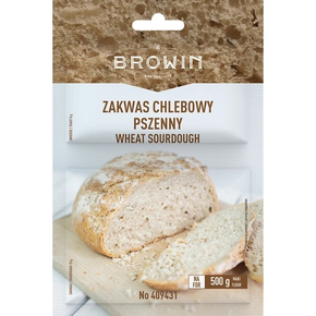 Zakwas chlebowy pszenny z drożdżami - 23 g | BROWIN, 409431
