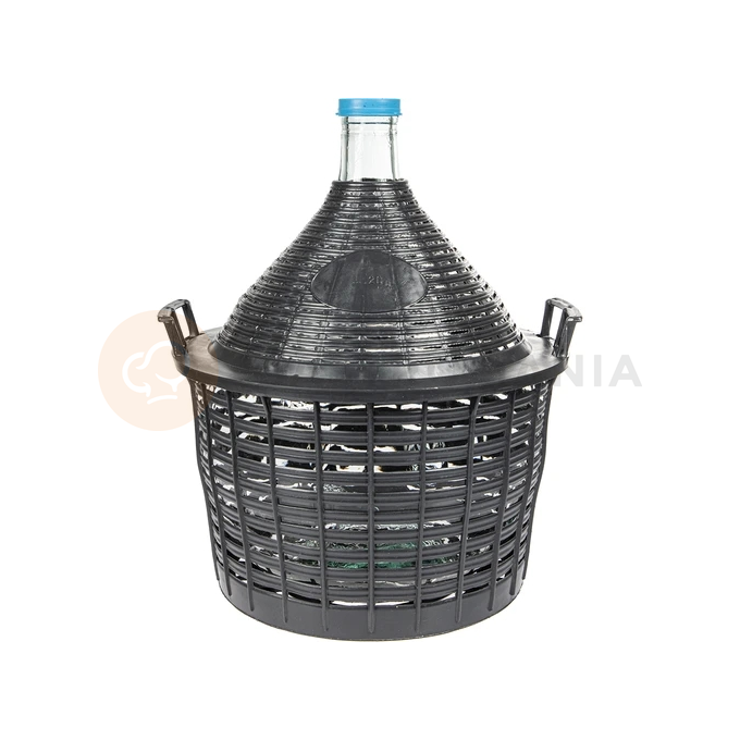 Balon do wina 20 l w koszu plastikowym | BROWIN, 644020