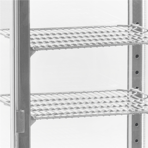 Mała witryna chłodnicza nablatowa | TEFCOLD, UPD 60 GREY