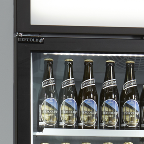 Trzydrzwiowa szafa chłodnicza z przeszklonymi drzwiami skrzydłowymi | TEFCOLD, FSC 1600 H