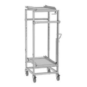 Wózek transportowy do stelaża ruchomego 773x961x1418 mm | RATIONAL, Combi-Duo