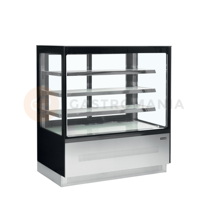 Witryna chłodnicza cukiernicza w kolorze czarnym | TEFCOLD, LPD 1203 F Black