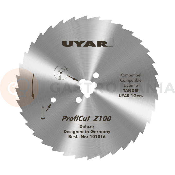 Ostrze ząbkowane 100 mm do nożów elektrycznych do kebaba Uyar i Tandir | UYAR, ProfiCut 2. Gen.