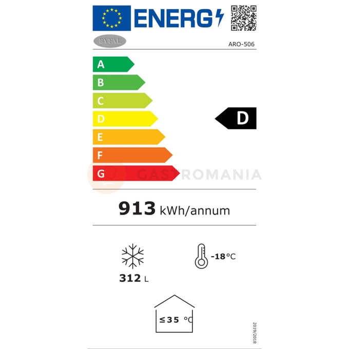 Zamrażarka skrzyniowa z przesuwną zaokrągloną pokrywą i cyfrowym termostatem z termometrem | BYFAL, ARO 506/2 Red Edge