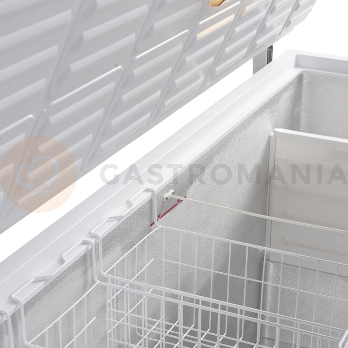 Zamrażarka z pokrywą ze stali nierdzewnej | TEFCOLD, CF700S SL