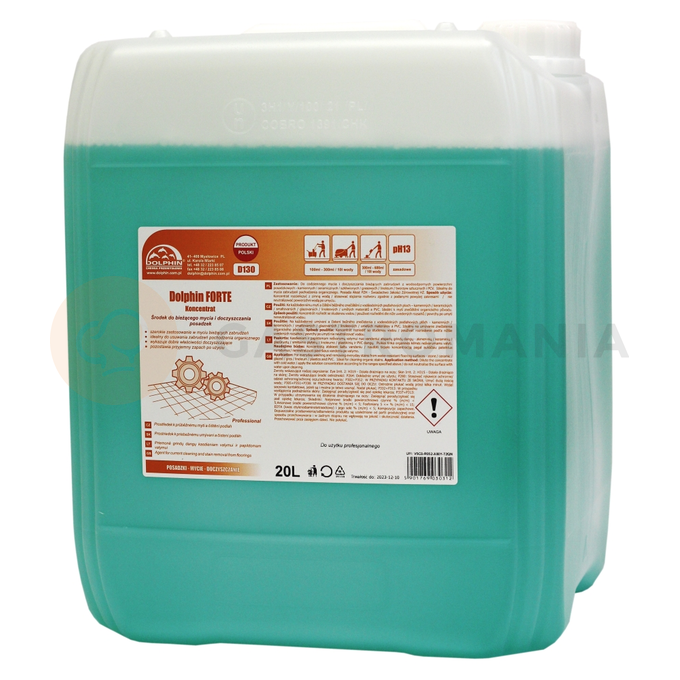 Środek do bieżącego mycia i doczyszczania posadzek 20 l | DOLPHIN, FORTE