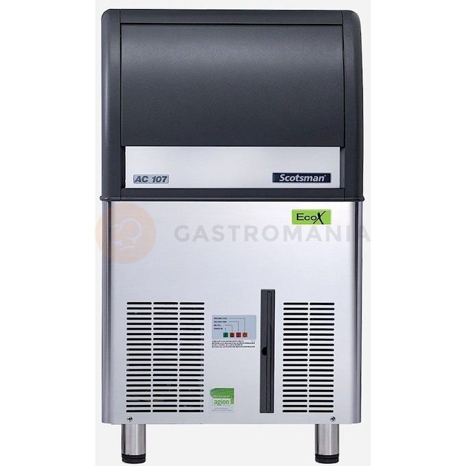 Kostkarka do lodu 531x600x840 mm chłodzona powietrzem, lód gourmet M | SCOTSMAN, AC 107 R290
