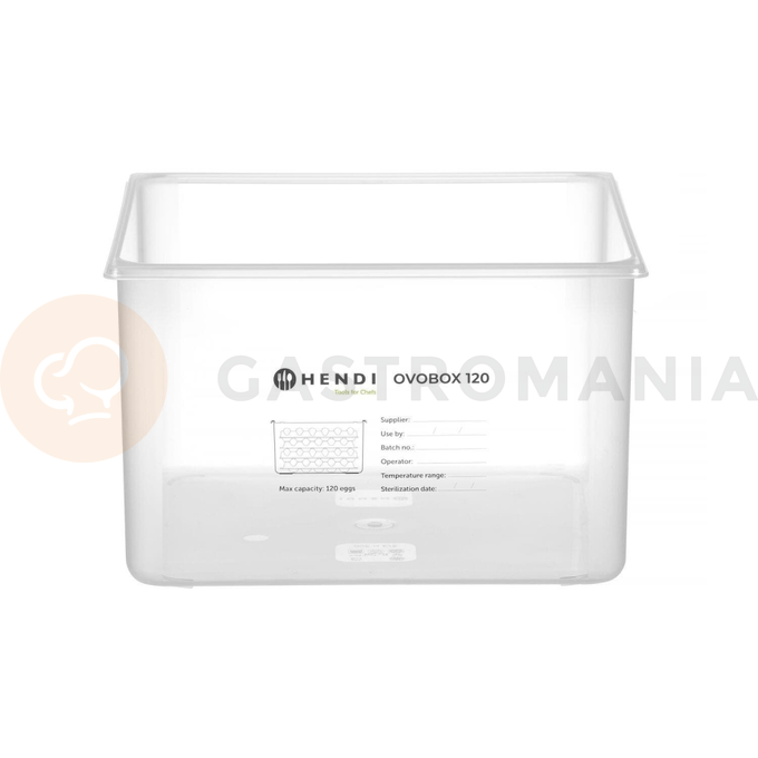 Pojemnik na jajka, GN 2/3, 18 l, 355x325x200 mm | HENDI, Ovobox 120