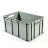 Plastikowy kontener Serie Europa szary - wys. wew. 275 mm | PAVONI, E6429