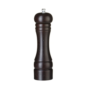 Młynek do soli drewniany, ciemne drewno, 57x215 mm | HENDI, 469811