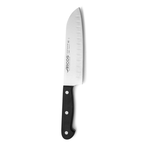 Nóż Santoku ze szlifem kulowym, czarny, 290 mm | ARCOS, Universal