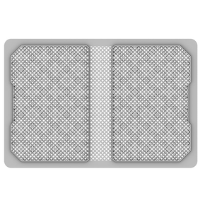 Plastikowy kontener Serie Europa szary - wys. wew. 55 mm | PAVONI, EF6407