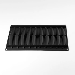 Silikonowa forma do monoporcji - 400x300 mm - Vanilla 80 ml, laska wanilii | PAVONI, PX43105S