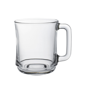 Szklanka z uchem 0,31 l, transparentna, 6 szt., 100x100 mm | DURALEX, Lys