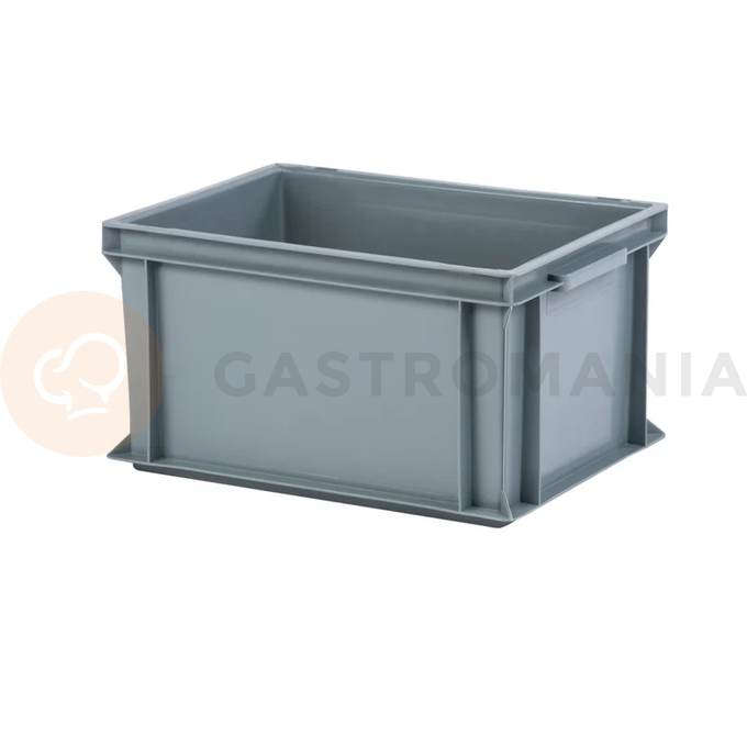 Plastikowy kontener Europa Serie szary - wys. wew. 217 mm | PAVONI, E4322