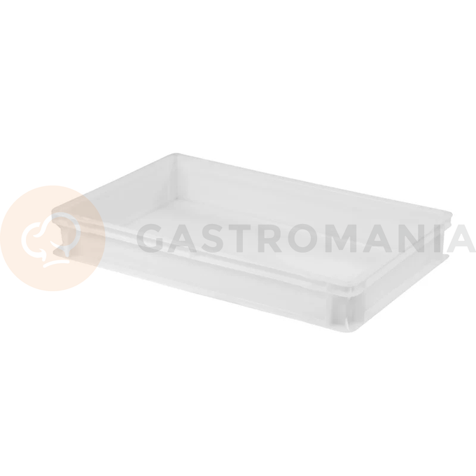 Plastikowy kontener Serie Europa biały - wys. wew. 85 mm | PAVONI, E6409L
