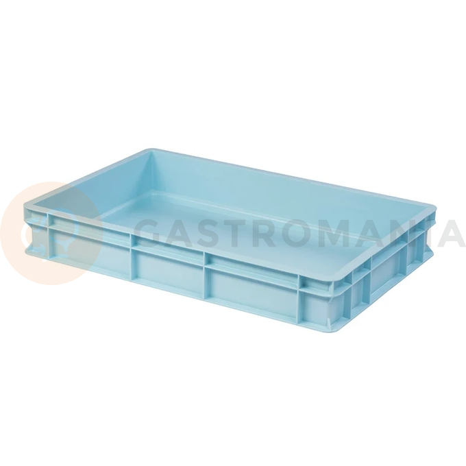 Plastikowy kontener Serie Europa niebieski - wys. wew. 65 mm | PAVONI, E6407