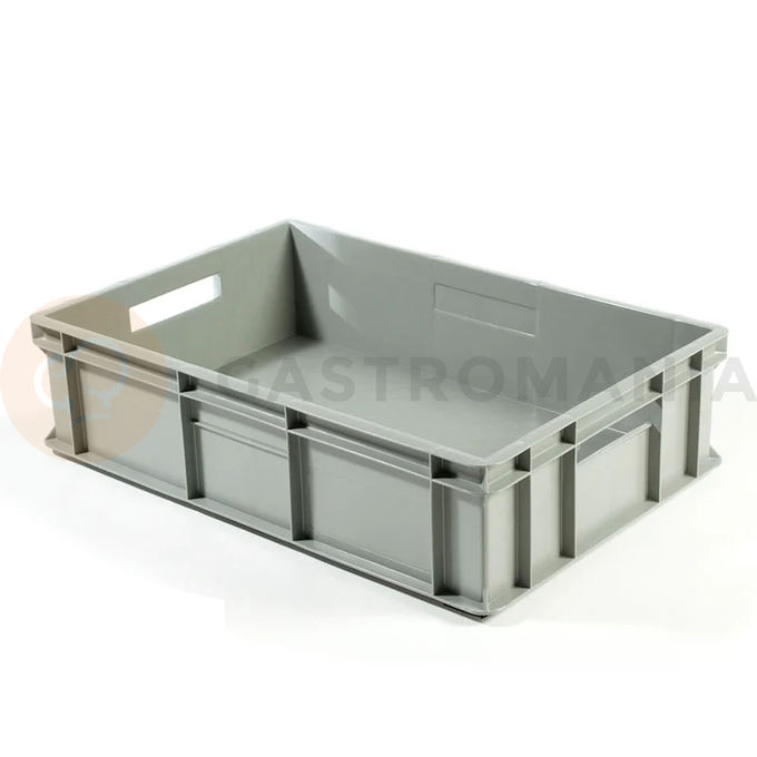 Plastikowy kontener Serie Europa szary - wys. wew. 150 mm | PAVONI, E6415