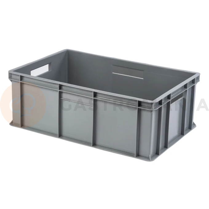 Plastikowy kontener Serie Europa szary - wys. wew. 255 mm | PAVONI, E6426