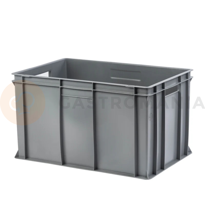 Plastikowy kontener Serie Europa szary - wys. wew. 335 mm | PAVONI, E6435