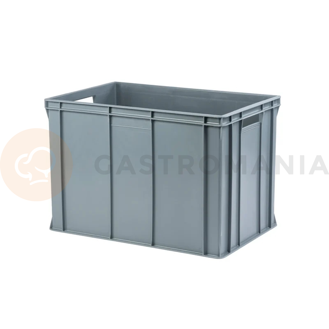 Plastikowy kontener Serie Europa szary - wys. wew. 435 mm | PAVONI, E6445