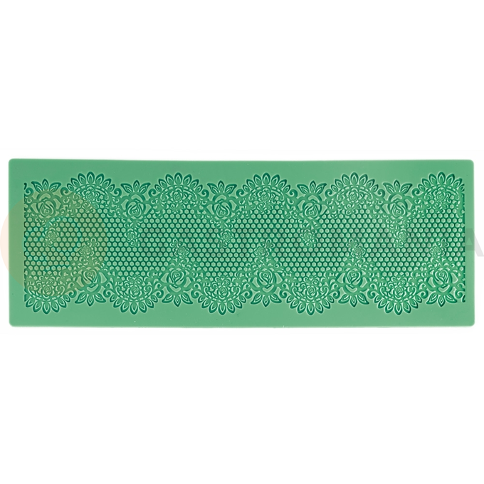 Silikonowa forma do koronek i elementów ozdobnych 13,5x36,8 cm | PAVONI, SMD100