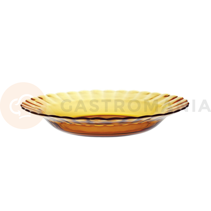 Talerz głęboki pomarańczowy, 230x35 mm | DURALEX, Picardie Amber