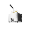 Frytownica XL z kranem spustowym, 10 l, 400V/10200W, 300x585x392 mm | HENDI, Goliath