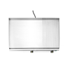 Płyta grillowa w 1/3 żebrowana, 2/3 gładka, 1/3 ryflowana, 3500W, 697x474x241 mm | HENDI, Kitchen Line