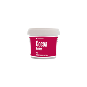 Barwnik na bazie masła kakaowego 200 g - czerwony | MARTELLATO, Colour cocoa butter