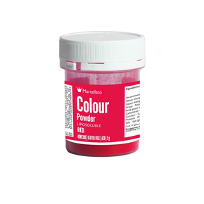 Barwnik w proszku, rozpuszczalny w tłuszczach 5 g - czerwony | MARTELLATO, Colour powder