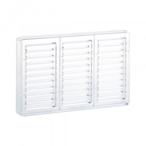 Forma do tabliczek czekolady 275x175 mm, 3 szt. | MARTELLATO, Log