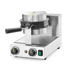 Gofrownica obrotowa do gofrów Bubble Waffle, 1500W, 255x560x318 mm | HENDI, 212196