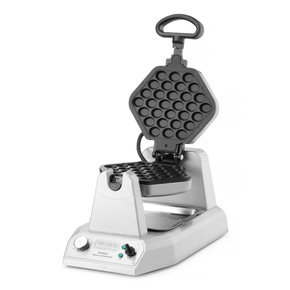 Gofrownica obrotowa do gofrów Bubble Waffle, z wyjmowanymi płytami, 1200W, 267x432x216 mm | WARING, WBW300XCE