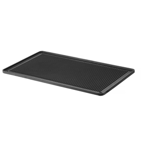Płyta do grillowania, ryflowana, GN 1/1, 530x325x15 mm | HENDI, Convectomat Grillplate