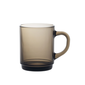 Szklanka z uchem 0,26 l, brązowy, 6 szt., 72x89 mm | DURALEX, Versailles Sepia
