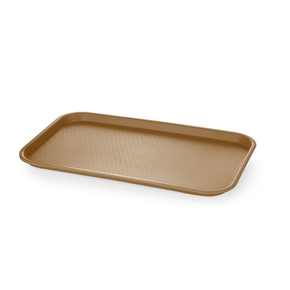Taca fast food z polipropylenu GN 1/1, brązowa, 530x325x20 mm | AMERBOX, 878583
