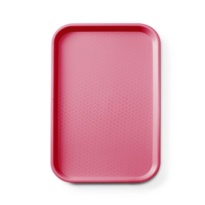 Taca fast food z polipropylenu GN 1/1, czerwona, 530x325x20 mm | AMERBOX, 878545