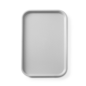 Taca fast food z polipropylenu GN 1/1, jasnoszara, 530x325x20 mm | AMERBOX, 878538