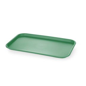 Taca fast food z polipropylenu GN 1/1, zielona, 530x325x20 mm | AMERBOX, 878576