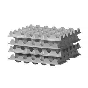 Zestaw 4 tacek na jajka, 291x288x41 mm | HENDI, Ovobox 120