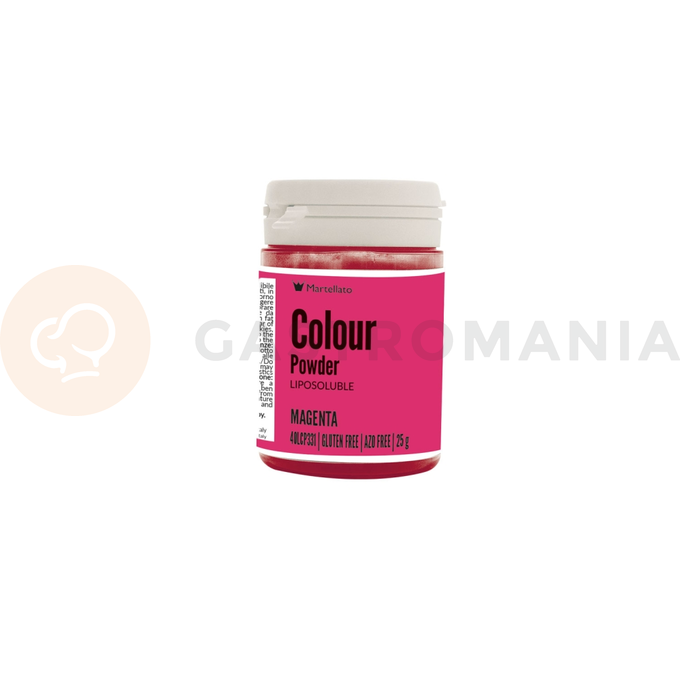 Barwnik w proszku, rozpuszczalny w tłuszczach 25 g - czerwony | MARTELLATO, Colour powder