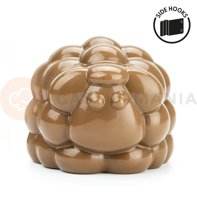 Forma 3D do czekolady - Fluffy, owieczka 6+6 75x81x62,5 mm | MARTELLATO, 21SR008G