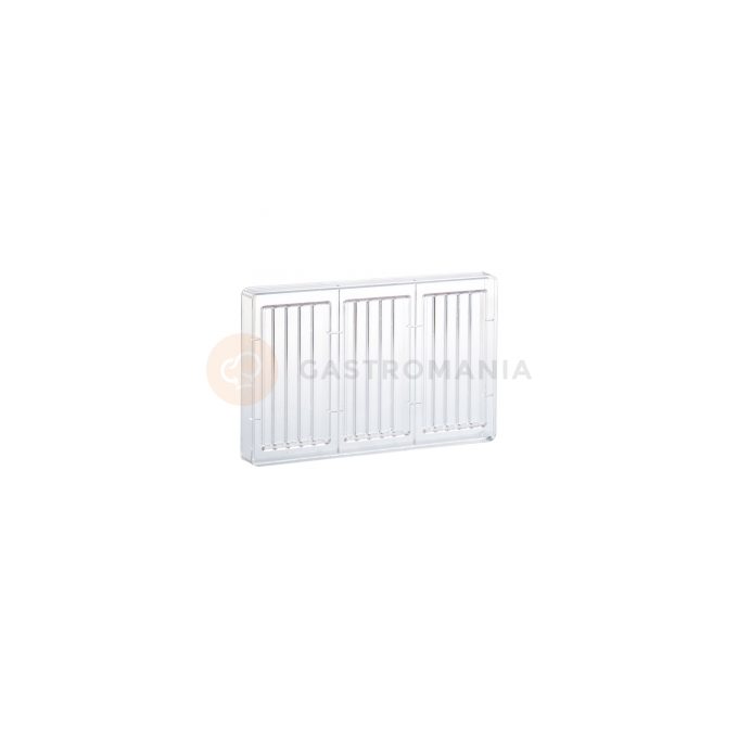 Forma do tabliczek czekolady 275x175 mm, 3 szt. | MARTELLATO, Kit