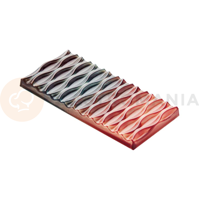 Forma do tabliczek czekolady 275x175 mm, 3 szt. | MARTELLATO, Swing