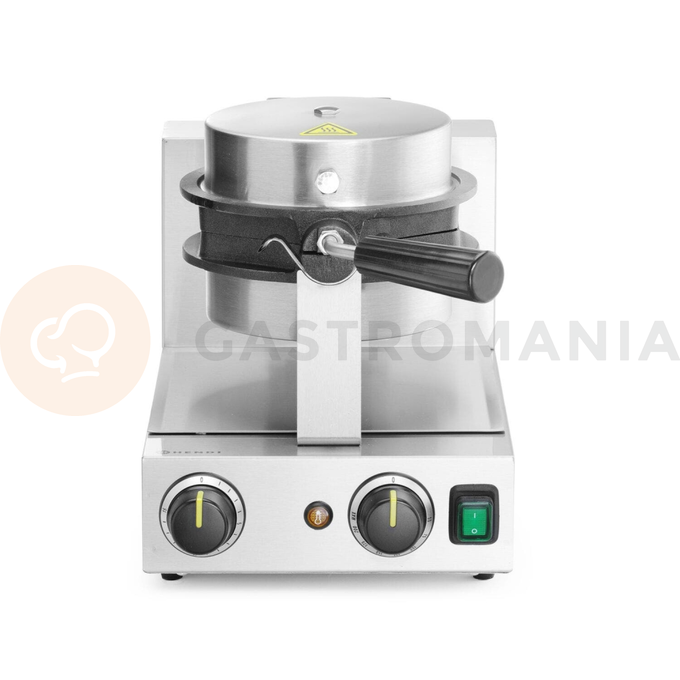 Gofrownica obrotowa do gofrów Bubble Waffle, 1500W, 255x560x318 mm | HENDI, 212196