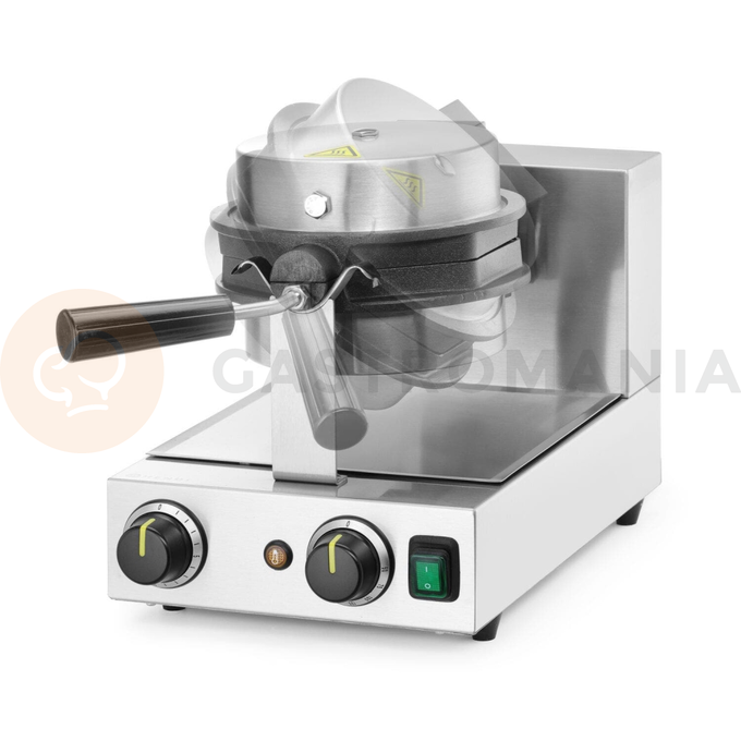 Gofrownica obrotowa do gofrów Bubble Waffle, 1500W, 255x560x318 mm | HENDI, 212196