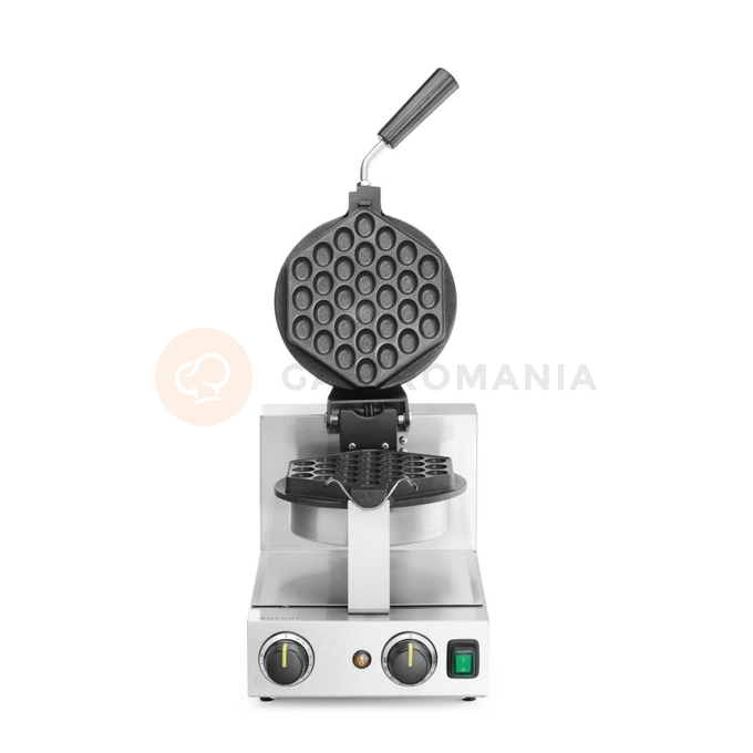 Gofrownica obrotowa do gofrów Bubble Waffle, 1500W, 255x560x318 mm | HENDI, 212196