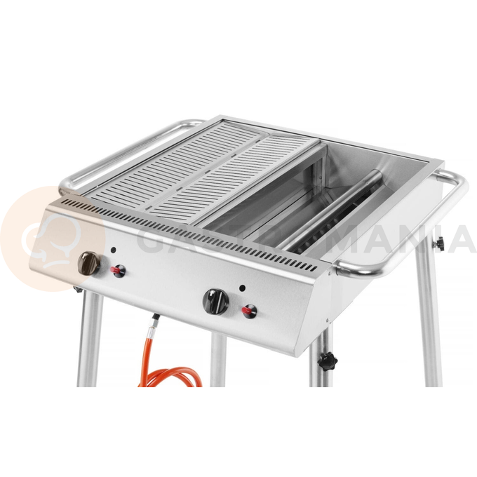 Grill gazowy, 9,5 kW, 770x710x870 mm | HENDI, Xantos