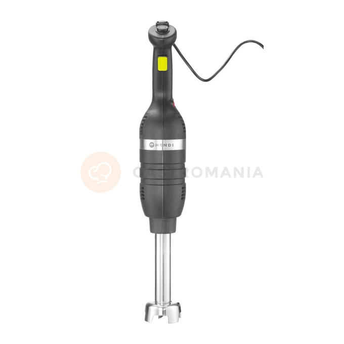 Mikser ręczny 350 ze zmienną prędkością i ramieniem miksującym 250 mm, czarny, 350W, 100x666 mm | HENDI, Kitchen Line